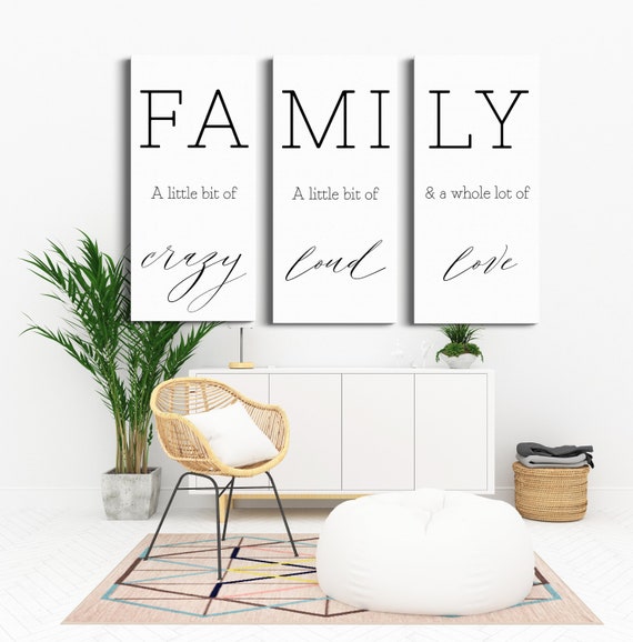 Family Printable Wall Art Family Sign Family Print Quote - Etsy