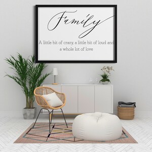 Family Printable Wall Art, Family Print Quote, Family Print Sign ...