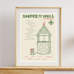 Kacey Musgraves Deeper Well Album Poster: Digital Art Print (18&quot;x24&quot;)