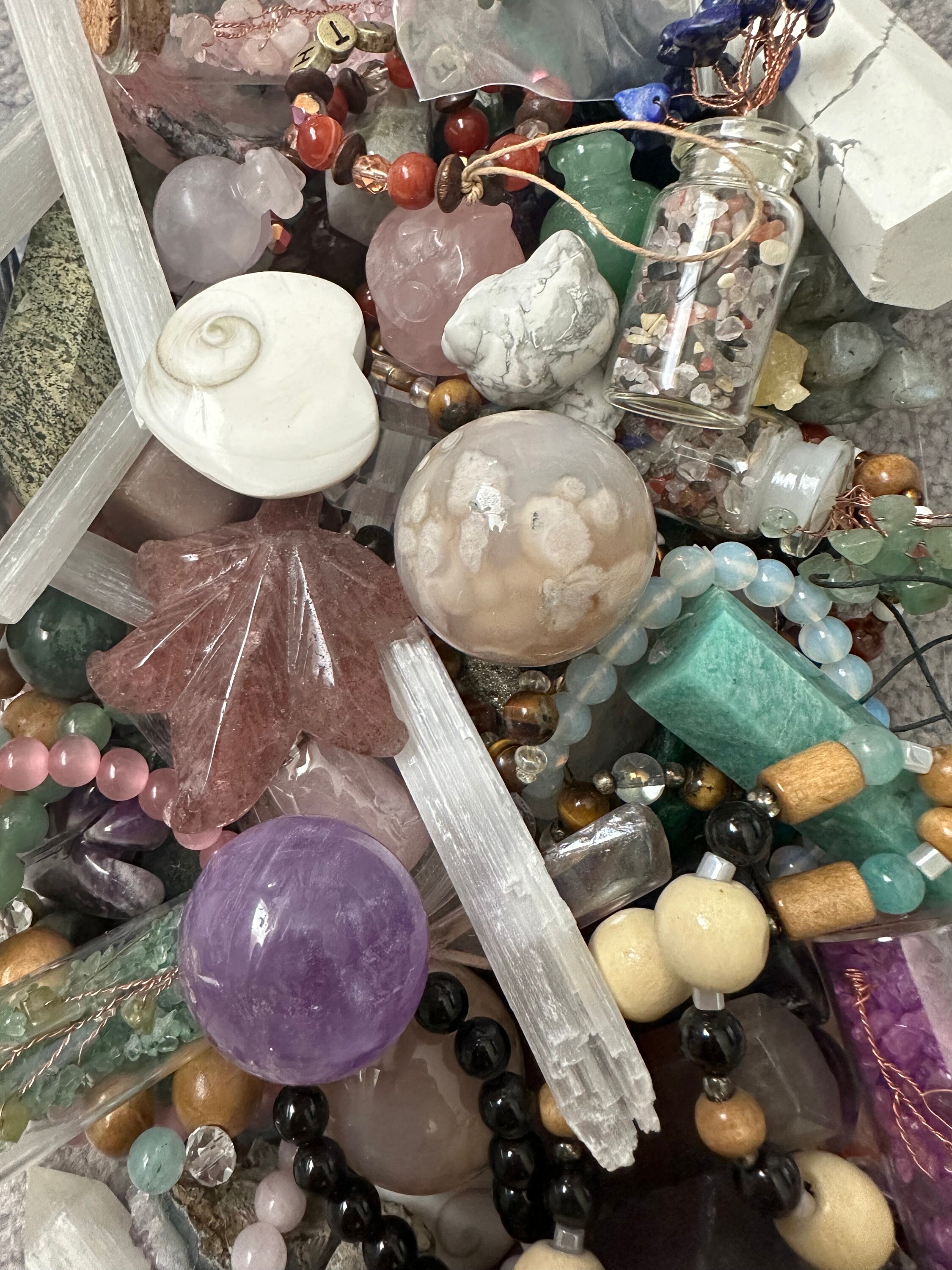 Witchy spiritual crystal confetti!