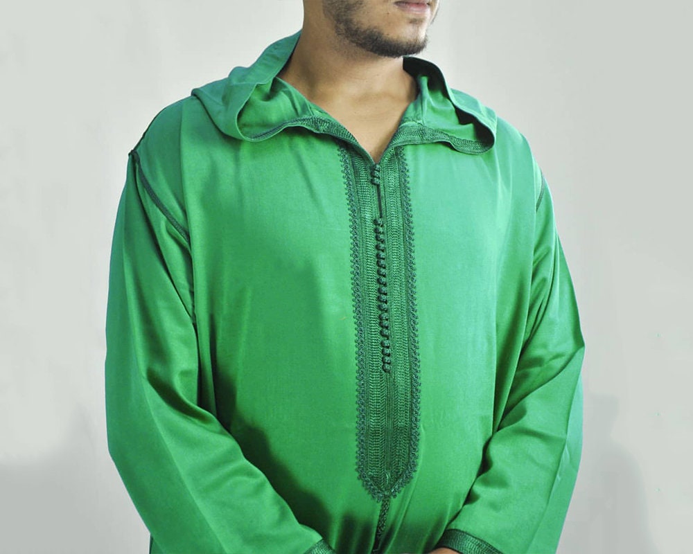 Moroccan Djellaba Moroccan Kaftan Vintage Jellaba Etsy