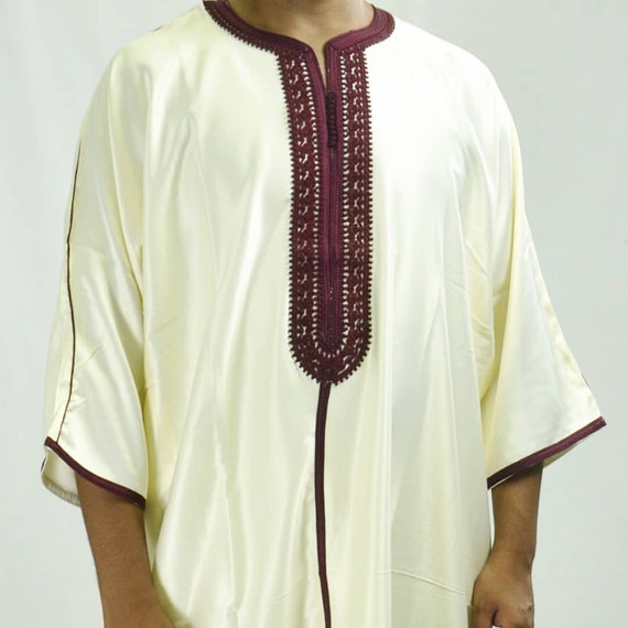 Kaftan marroquí Kaftan para hombre Vestido marroquí Vestido | Etsy México