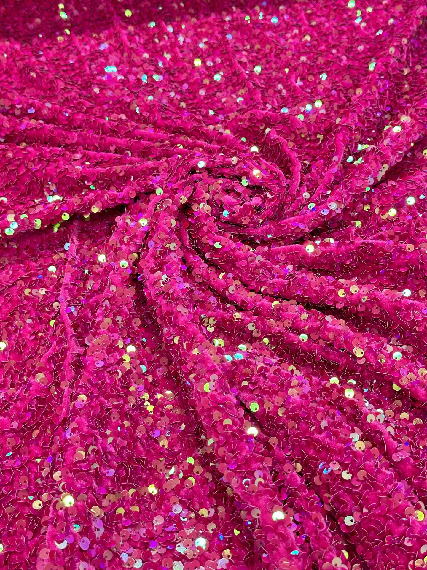 Hot Pink Stretch Velvet Fabric 60'' Wide by the Yard for Sewing Apparel  Costumes Craft 