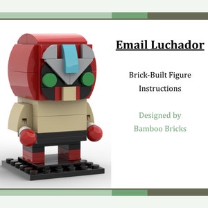 Email Luchador Brick-Built Figure Instructions