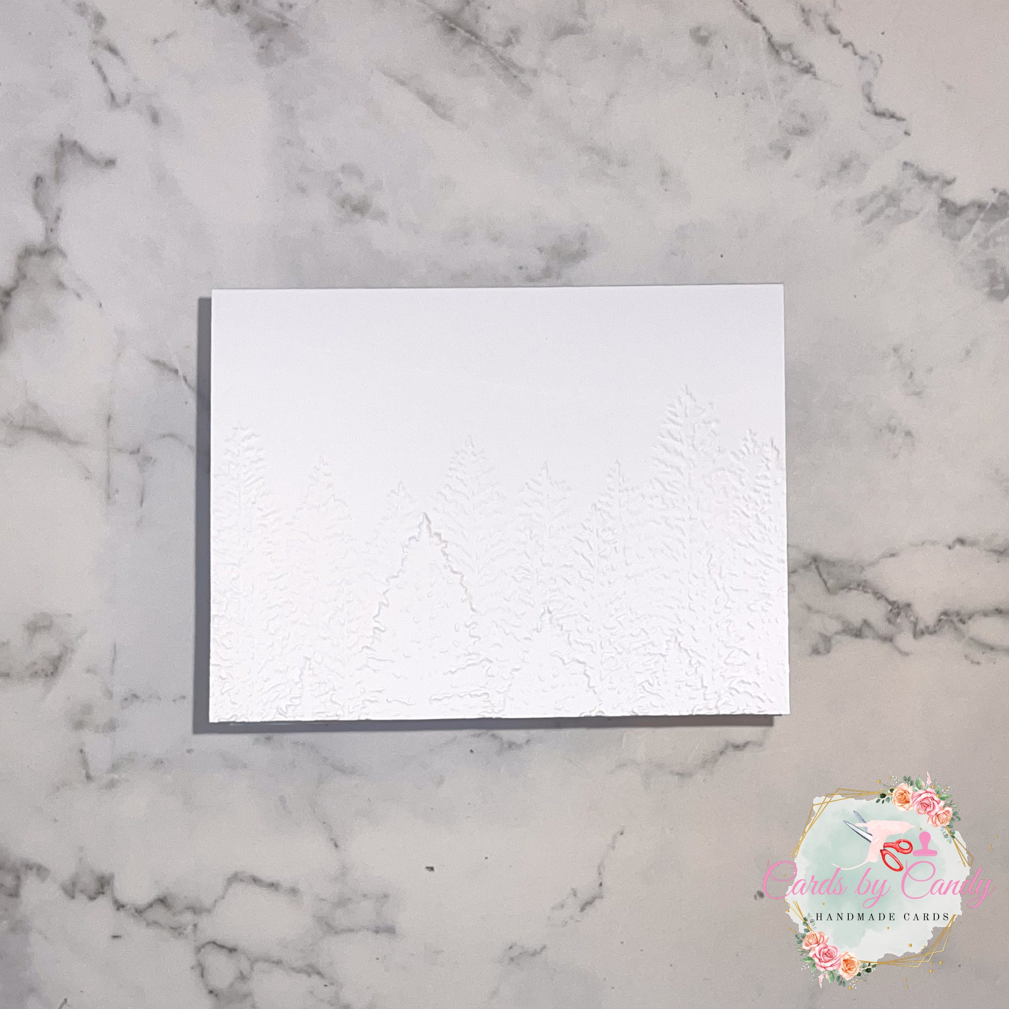 Handmade Embossed Blank Note Cards Set of 5 Cards With Envelopes - Etsy