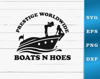 Prestige worldwide boats and hoes step brother sailboat decal sticker
