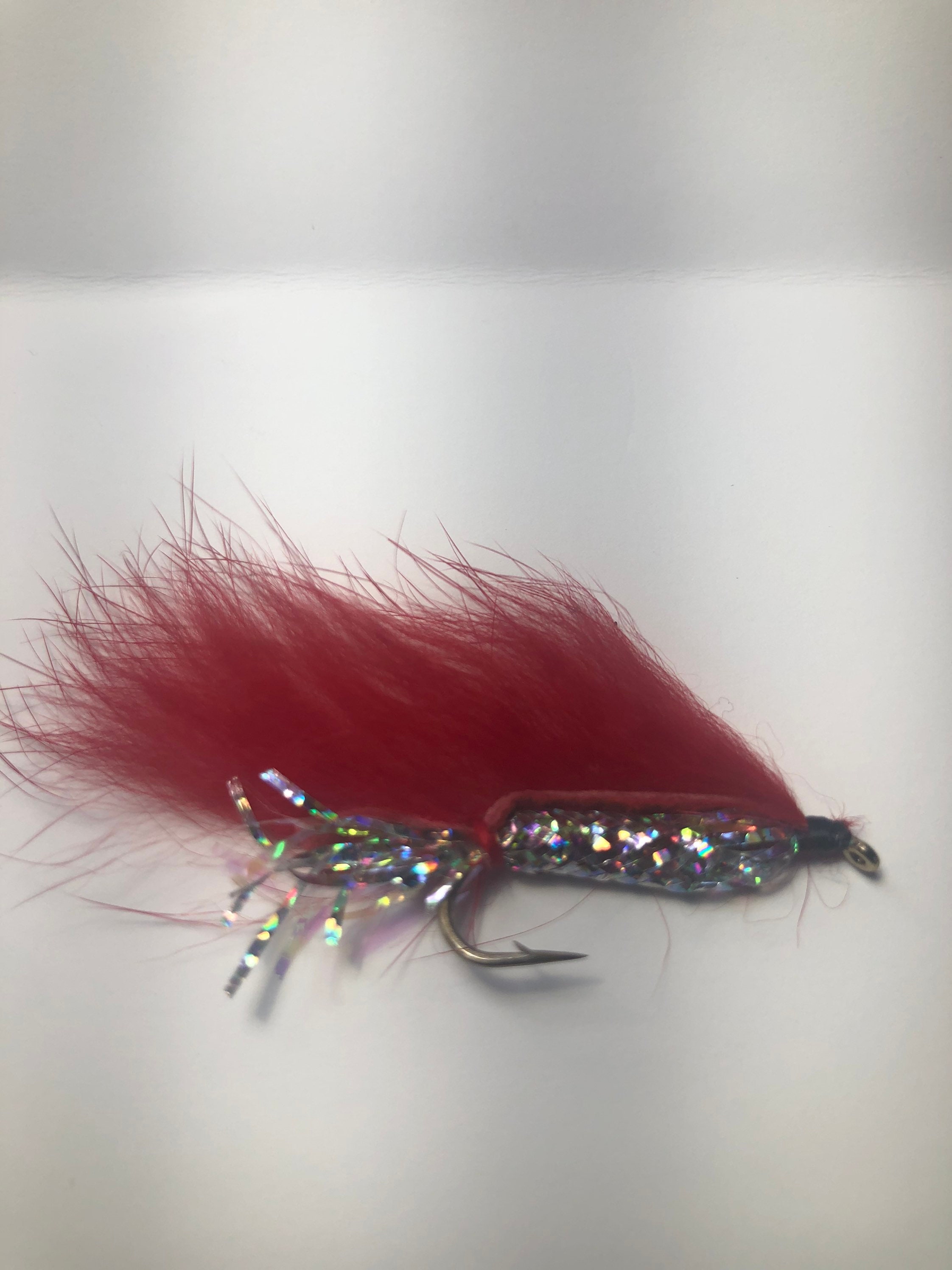 Red Zonker Size 6 Fly Fishing FliesGiftHand Tied Flies Etsy