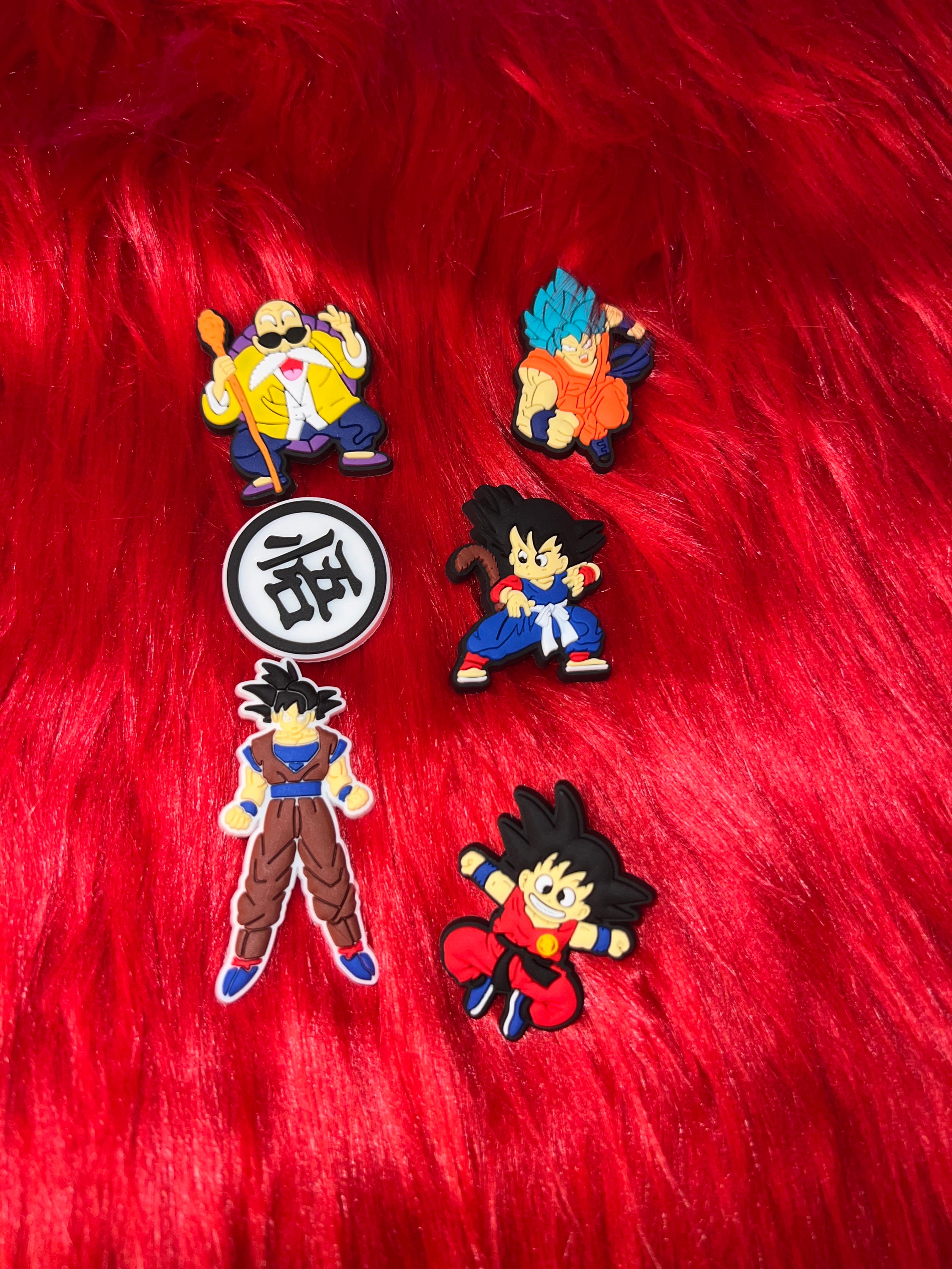 Dragon Ball Z Set of 6 Charms Etsy