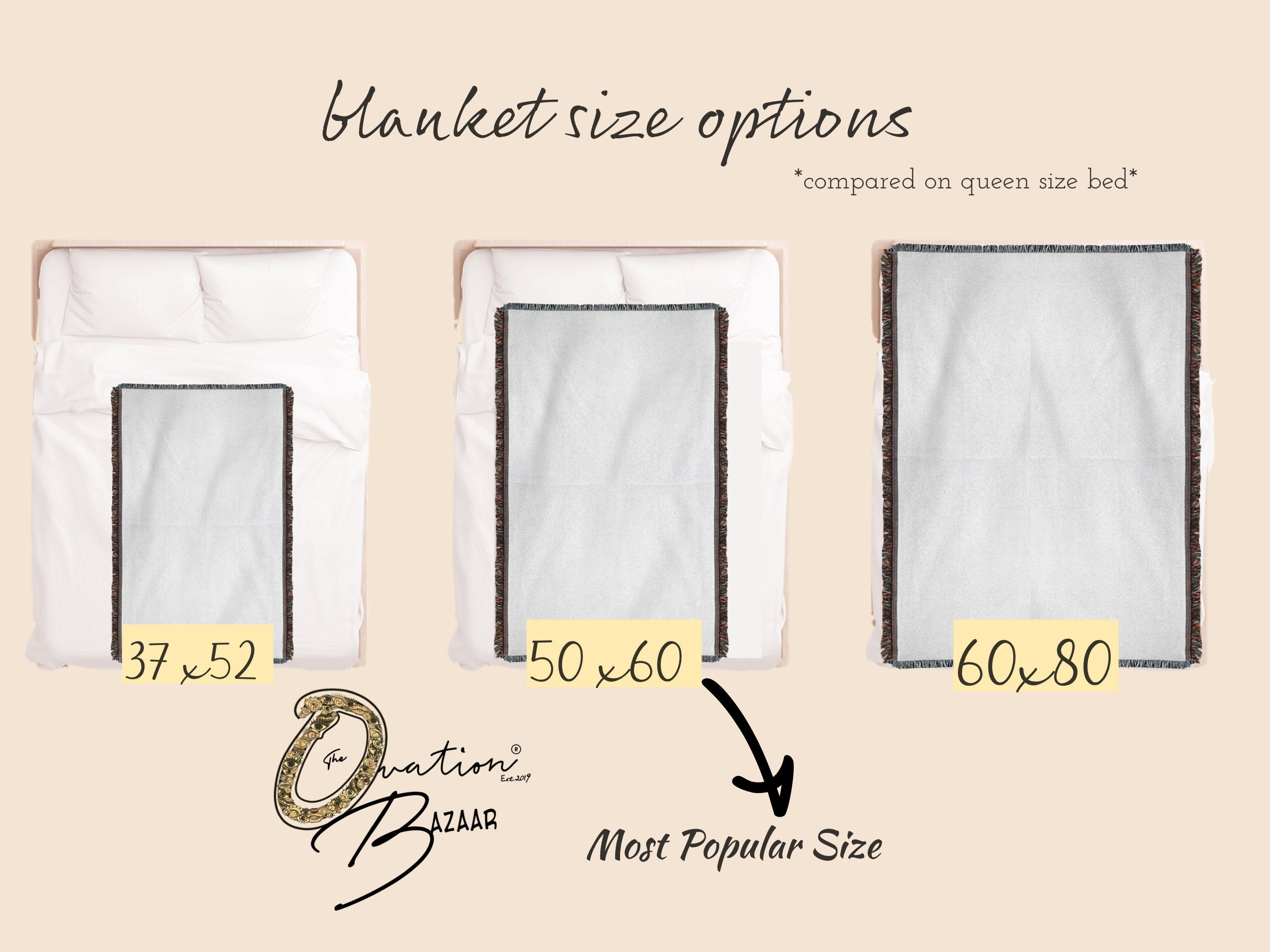 Michael Myers Woven Cotton Blanket, Death Tarot Card, Michael Myers