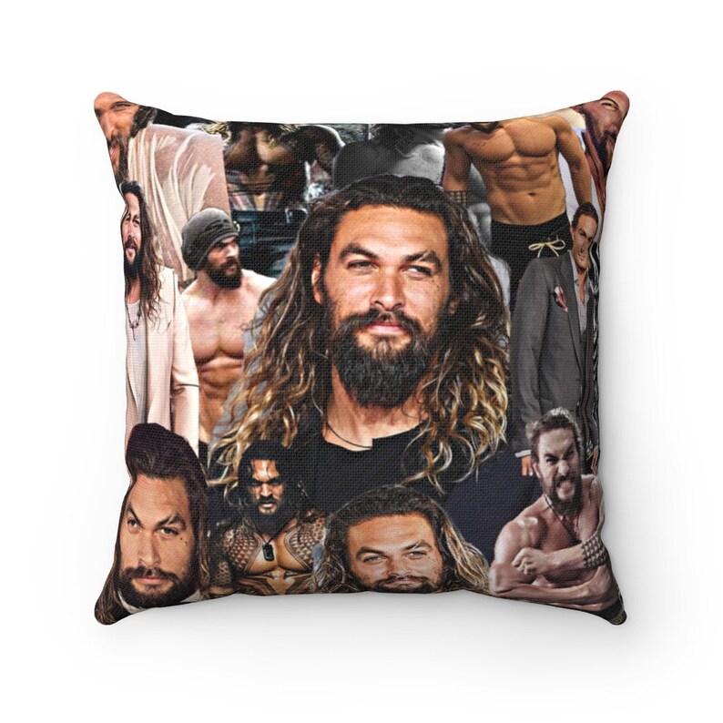 Jason Momoa Pillow Perfect Gift for Jason Momoa Fan Etsy
