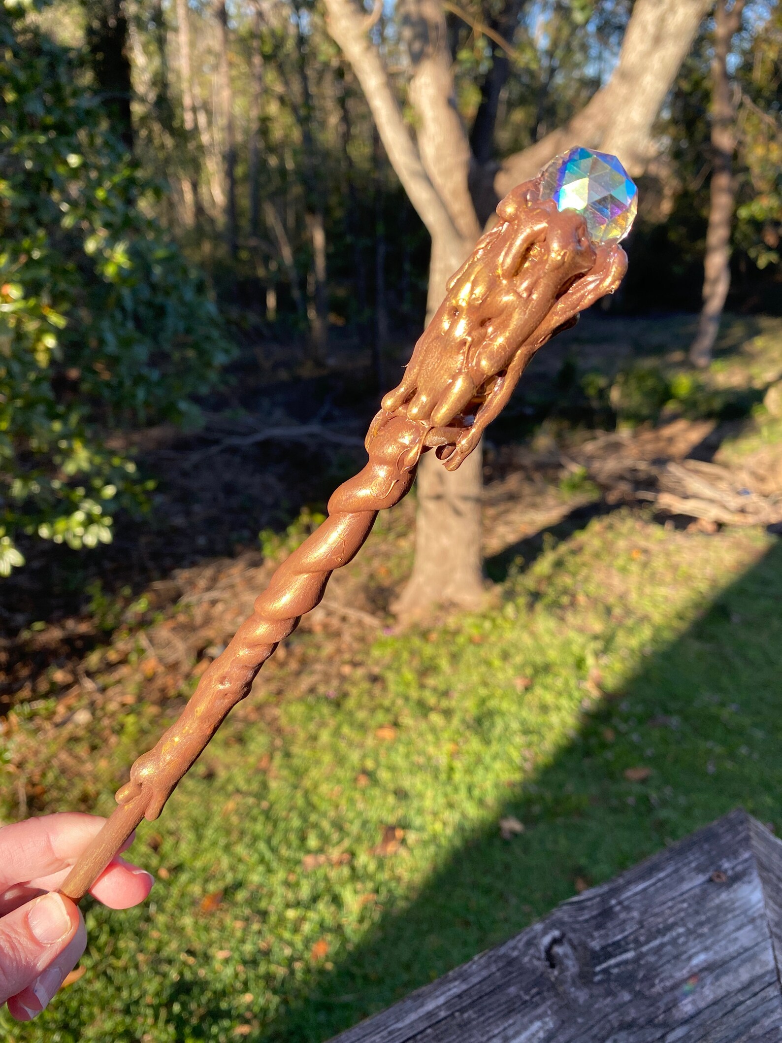 The Merlin Magick Wand Witches Magic Wand Etsy