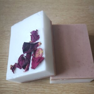 Shea es Oh So Rosy Seife Bundle (Shea Butter Bar Seife, vegan freundlich, rosa Ton, Hand seife, Geschenkideen, Geschenke für sie, Geschenke für ihn)