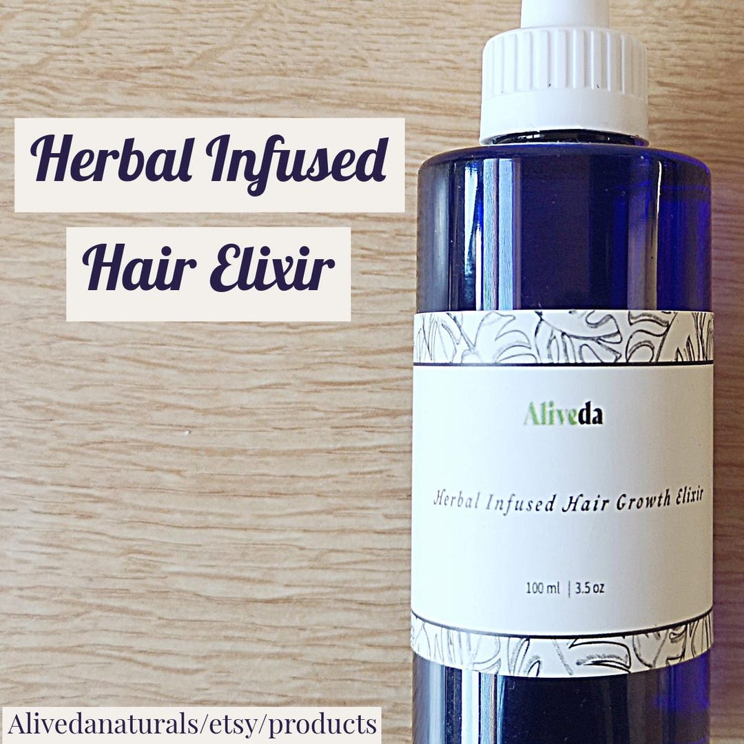 Elixir Infused Herbal Infused Ayurvedic Hair Elixir - Etsy