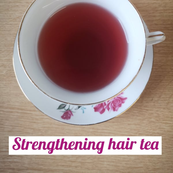 Strengthening Herbal Hair Tea Rinse ( Ayurvedic hair treatment, Final hair rinse, Hair spritz, DIY hair growth product, Gift ideas)