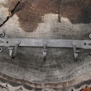 Ram&#39;s Horn Scroll Wall Rack
