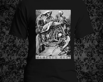 Memento Mori T-Shirt, Occult Death Symbolism