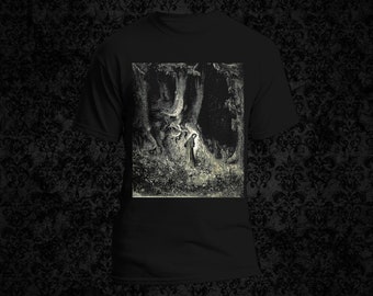 Dante's Inferno In A Gloomy Wood Astray Unisex Heavy Cotton Tee