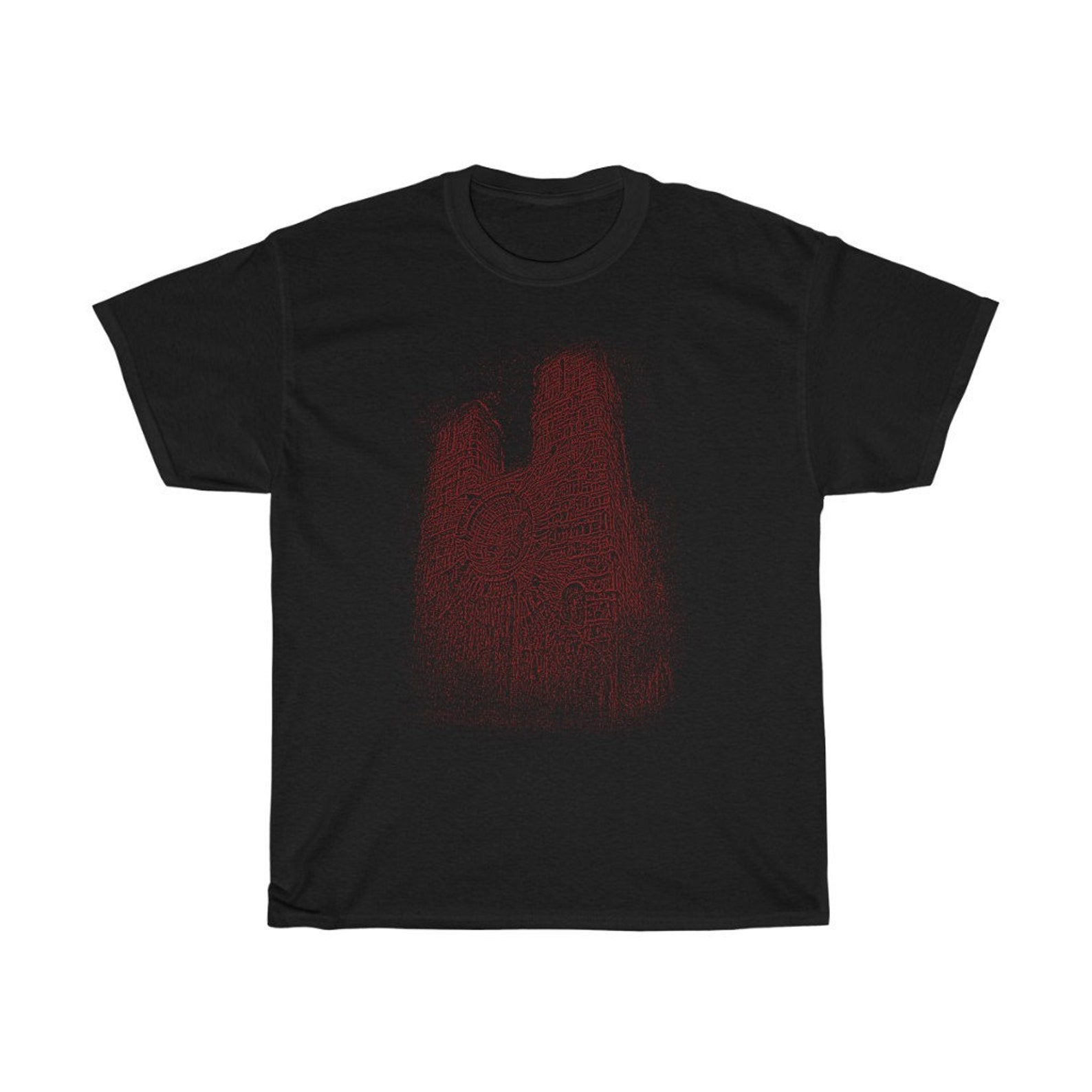 Zdzislaw Beksinski Notre Dame Dark Gothic TShirt Etsy