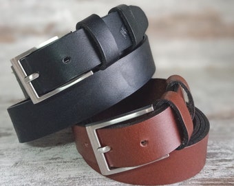Leather belt for men and women, black brown, high quality, Leather belt for men and women, high quality, made in italy