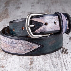 Unisex High Quality Genuine Black LEATHER MODERN BELT/Valentine Day/Christmas Gift/Accessories for Him
