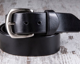 Full Grain MEN Genuine LEATHER BELT/Birthday Anniversary Christmas Groomsman Gift/Accessories for Men