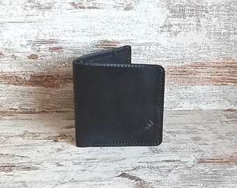 Men's leather credit card wallet