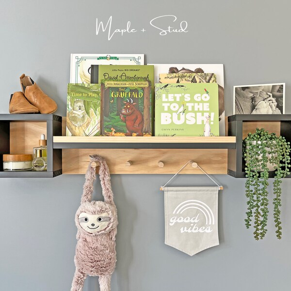 Nursery Wall Shelf Etsy
