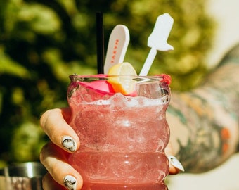 Cowboy Boot Acrylic Stir Sticks | Western Drink Stirrers | Custom Cocktail Sticks | Country Wedding Decor