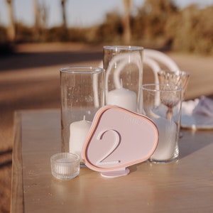 Funky Table Numbers, Acrylic Table Numbers, Arch Table Numbers, Table Numbers, Wedding Table Numbers, Modern Table Numbers, Wedding