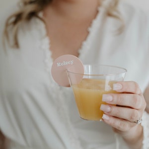 Retro Drink Tag, Wedding Place Card, Modern Drink Tag, Bachelorette Drink Tag, Bachelorette, Wedding Name Tag, Engraved Drink Tag, Drink Tag