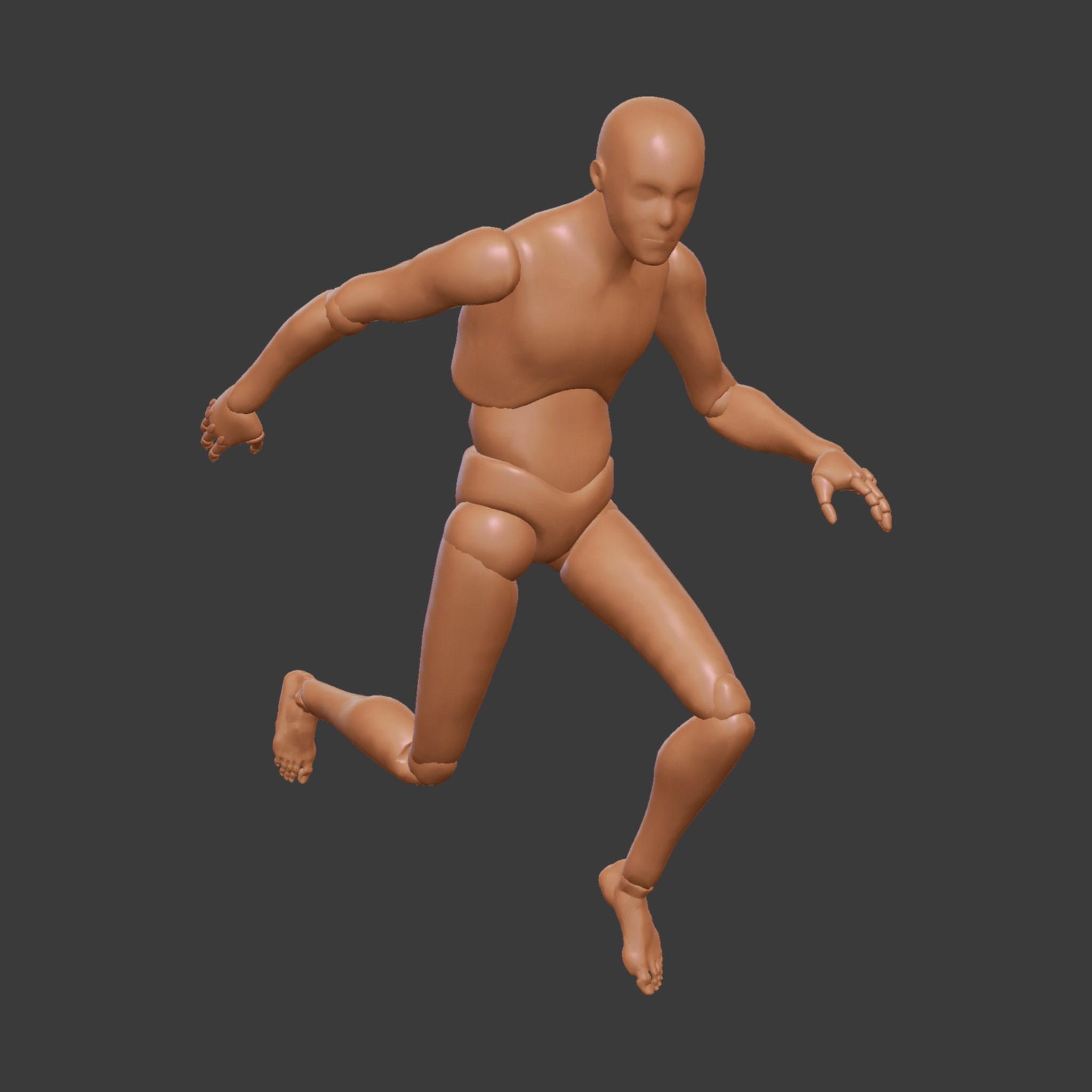 Nomad Sculpt - Posable Human Man / Mann - 3D Object