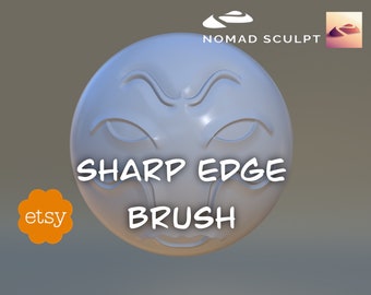 Nomad Sculpt - Sharp edge - Brush Tool - Filetype json (Nomad Sculpt File 1.77)
