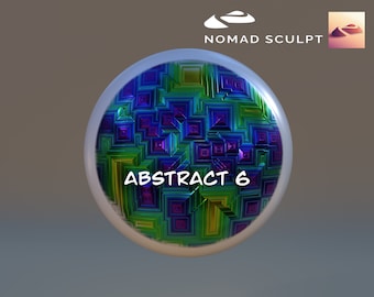 Nomad Sculpt - Abstract 11 colored texture - Brush Tool - Filetype json (Nomad Sculpt File 1.76)