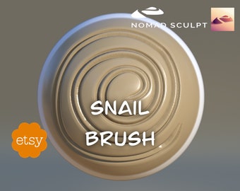 Nomad Sculpt - Snail Brush - Filetype json (Nomad Sculpt File 1.77)