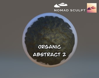 Nomad Sculpt - Organic Abstract 2 colored texture - Brush Tool - Filetype json (Nomad Sculpt File 1.76)