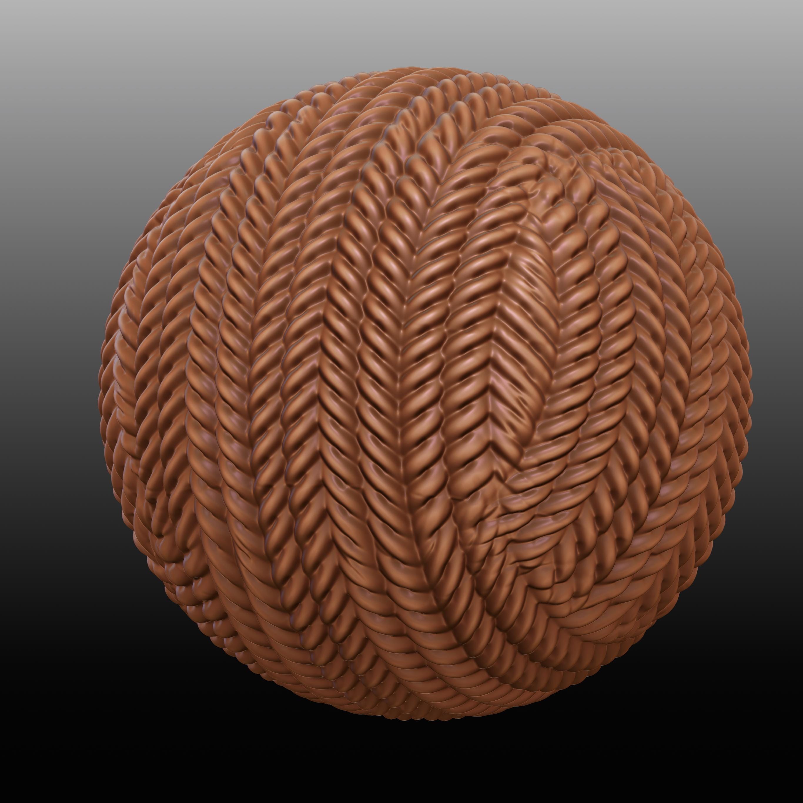 Nomad Sculpt - Knitted / Wool Pack - 3D Printable - Vertex