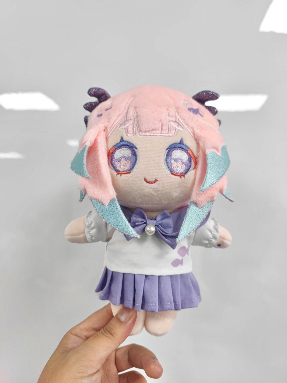 Genshin Impact Sangonomiya Kokomi 20cm Plush Doll Dress up Toy Anime
