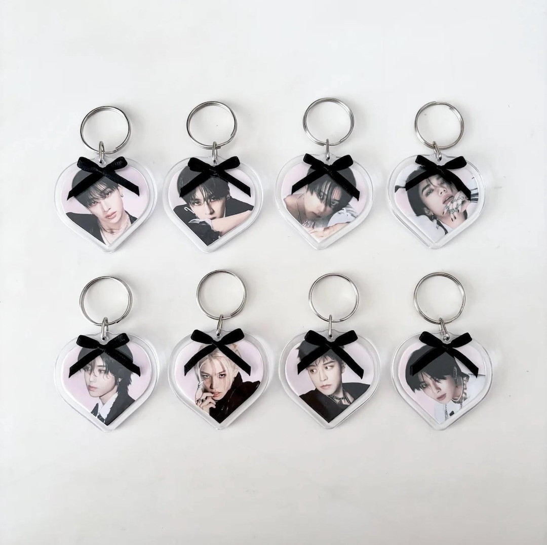 Stray Kids Heart Keychain | Kpop, Skz, Aesthetic, Coquette - Etsy