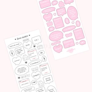 Sprechblase Kawaii, Sprechblase Kawaii, Sticker, Sprechblase,