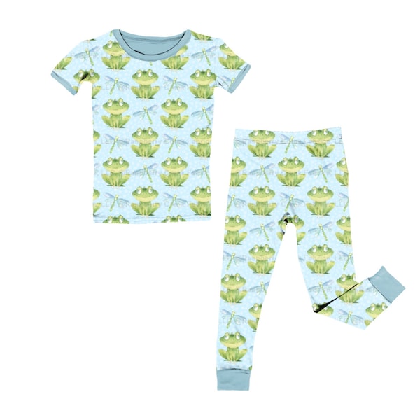 Frog PJ's | Kid's Snug Fit Pajamas | CPSC Compliant