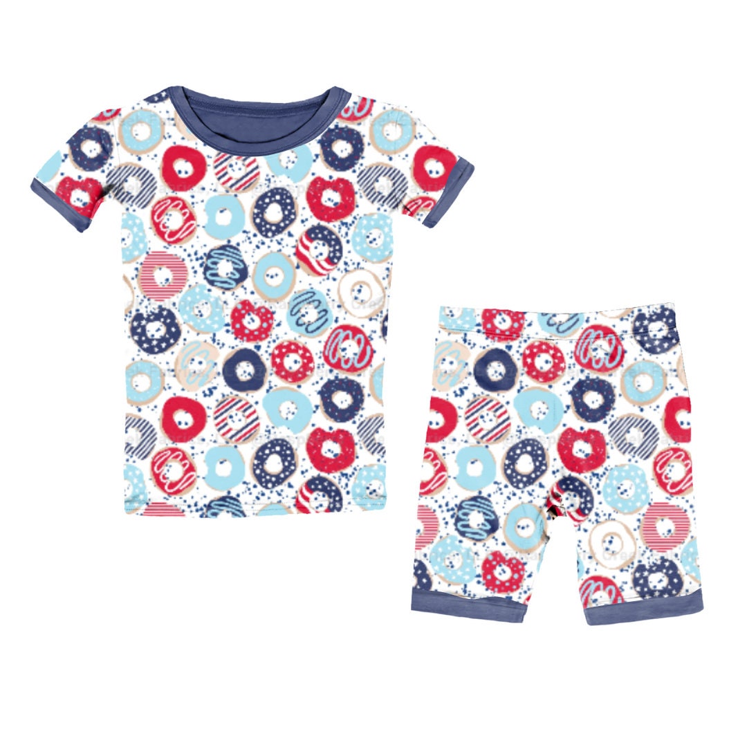 Boys Donut Pajamas Etsy