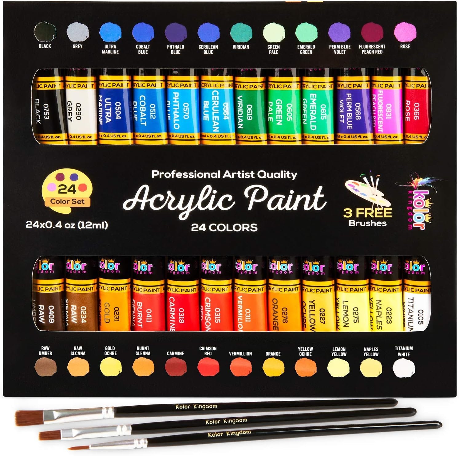 Metallic Doc Holliday Acrylic Paint High Quality Acrylic Craft Paint 2  Ounce Bottles of Paint 