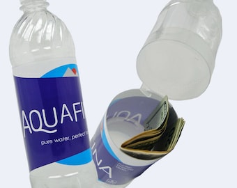 Aquafina Water Bottle Stash Diversion Safe with Hidden Middle Compartment Makes a Great Gift