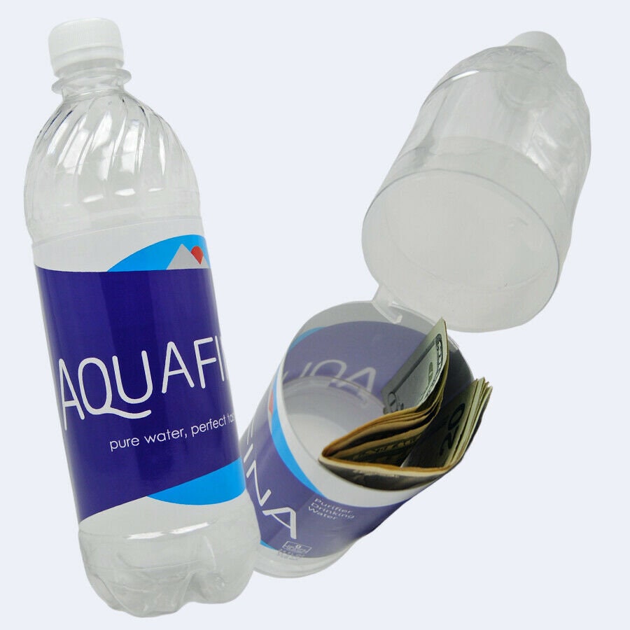 Fake Water Bottle Secret Stash Diversion Safe - The Home Security
