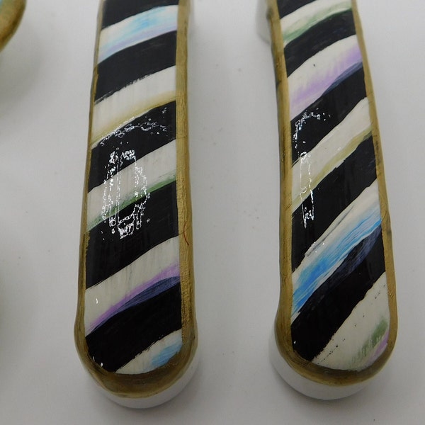 Painted Drawer Pulls Etsy