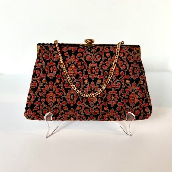 Vintage Coblentz Tapestry Evening Bag