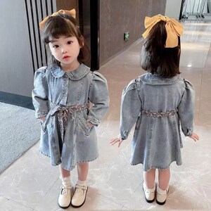 Outstanding jeans fabric baby girl frock designs 2020 collection  YouTube