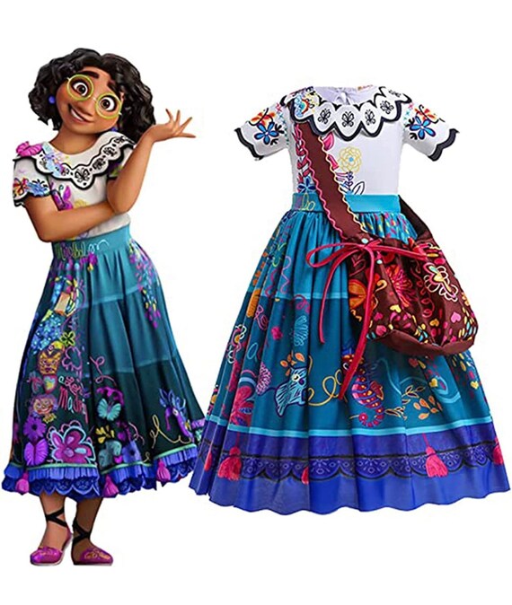 Disney Encanto Mirabel Dress Costume for Girls Ages 3 and Up Etsy