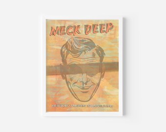 Neck Deep Rain in July / A History of Bad Decisions Print