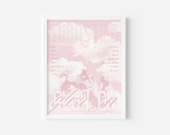 Turnstile Glow On Poster
